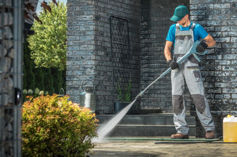 Local Residential Pressure Washing pros at work